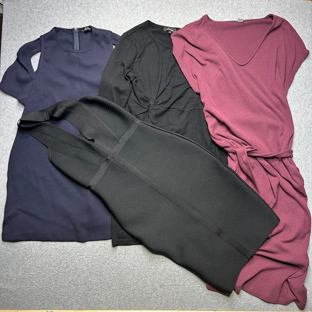 Old Navy Leo & Viola HAODUOYI Dress‎ Lot Women L Mixed Color Knit Casual Party